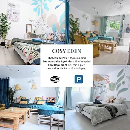 Cosy Eden - T3 - Parc Des Expositions - Stationnement Gratuit アパート *