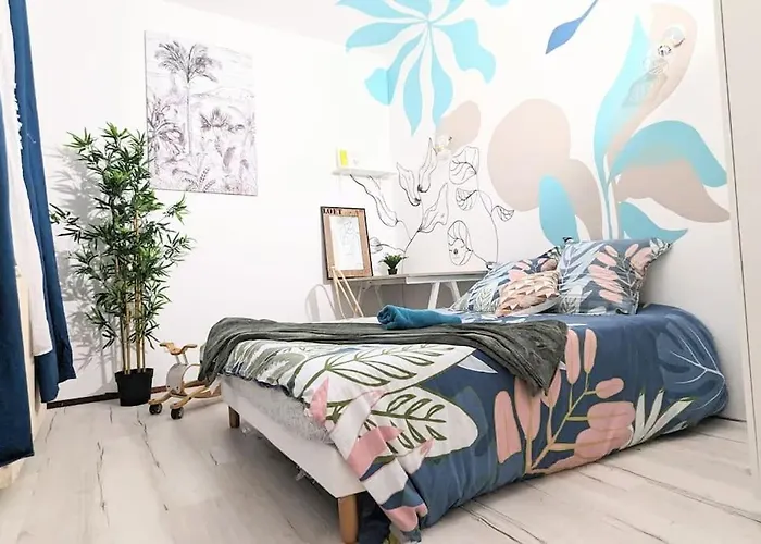 Apartament Cosy Eden - T3 - Parc Des Expositions - Stationnement Gratuit