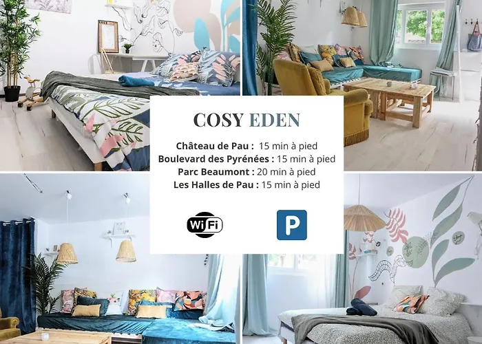 Cosy Eden - T3 - Parc Des Expositions - Stationnement Gratuit Apartament *